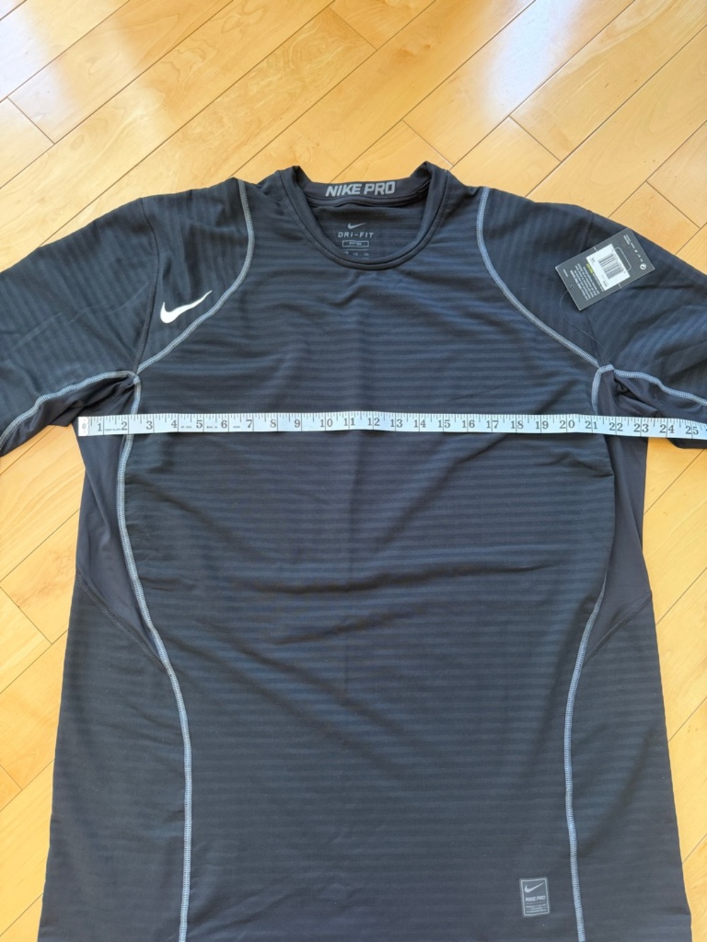 Nike Pro Men’s Long Sleeve Fitted Top Black XXL - Picture 6 of 14